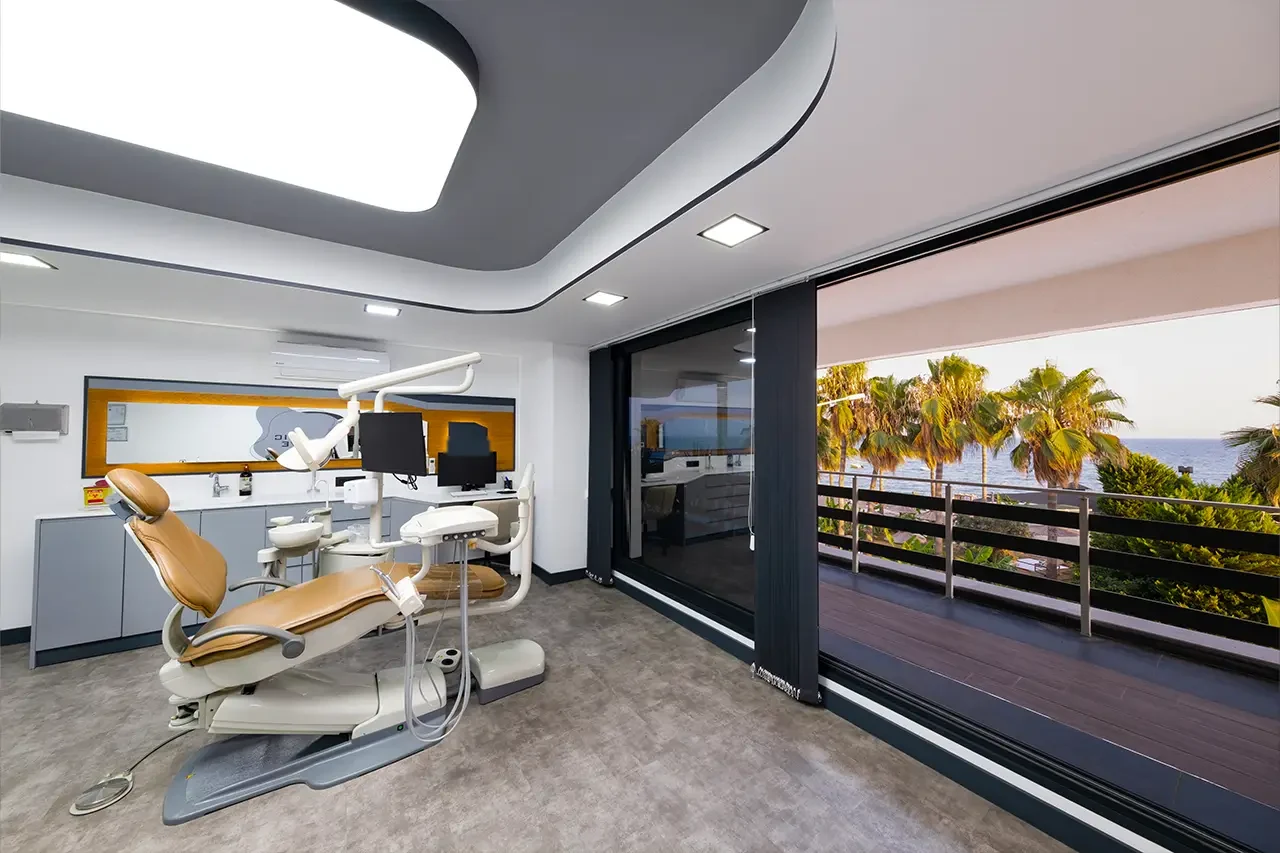 Inside the clinic in Lara, Antalya