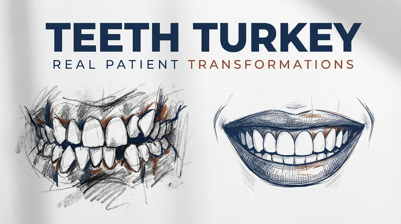 Teeth Turkey Before and After: Real Patient Transformations
