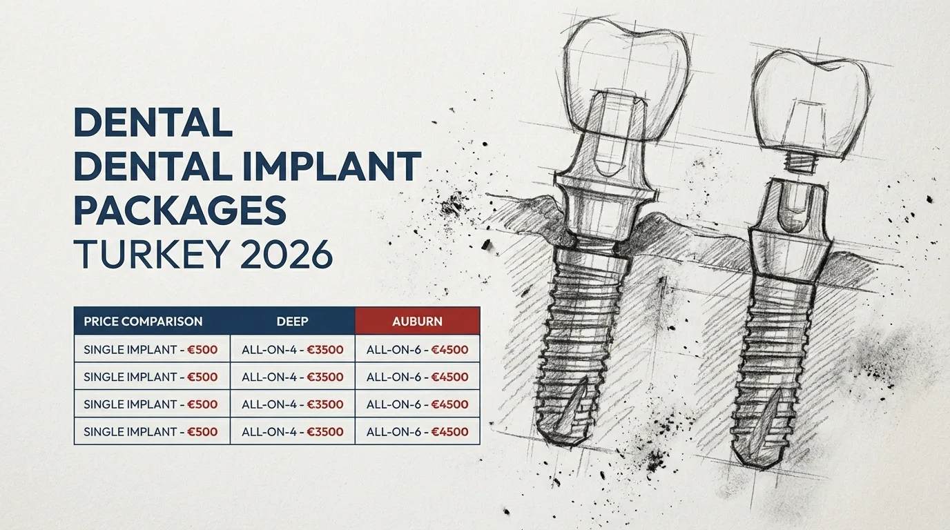 Dental Implant Packages Turkey 2026: All-Inclusive Prices Compared