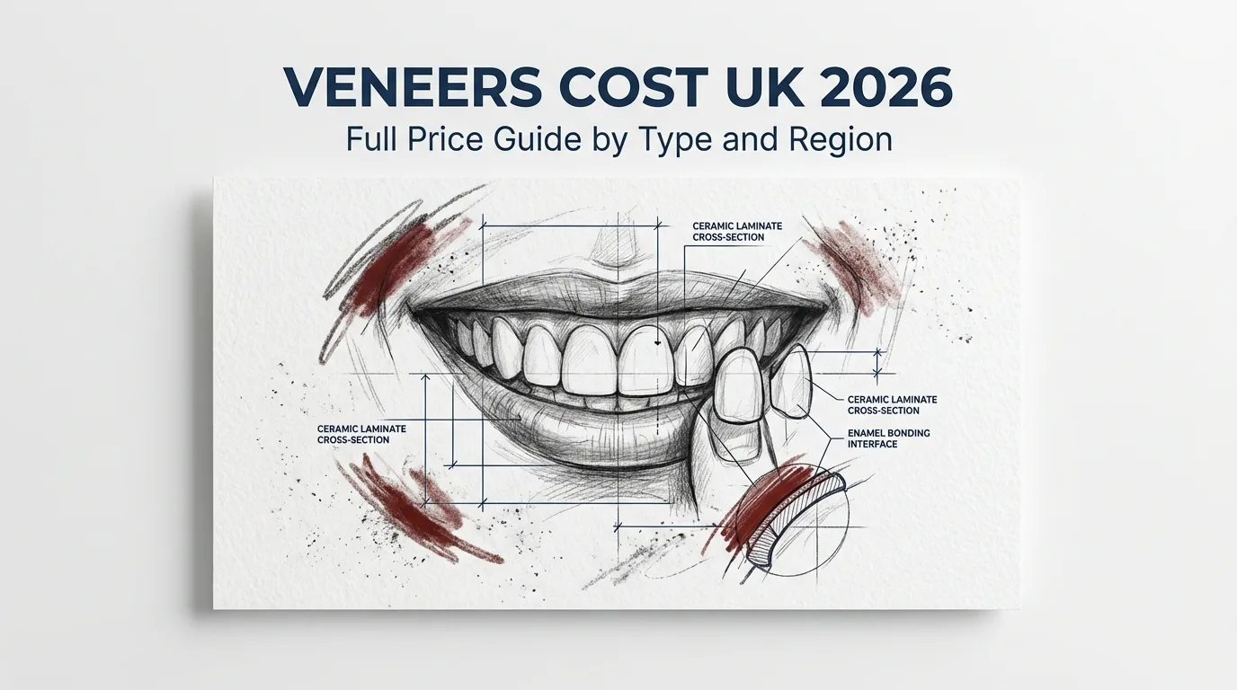 Veneers Cost UK 2026: Full Price Guide by Type and Region